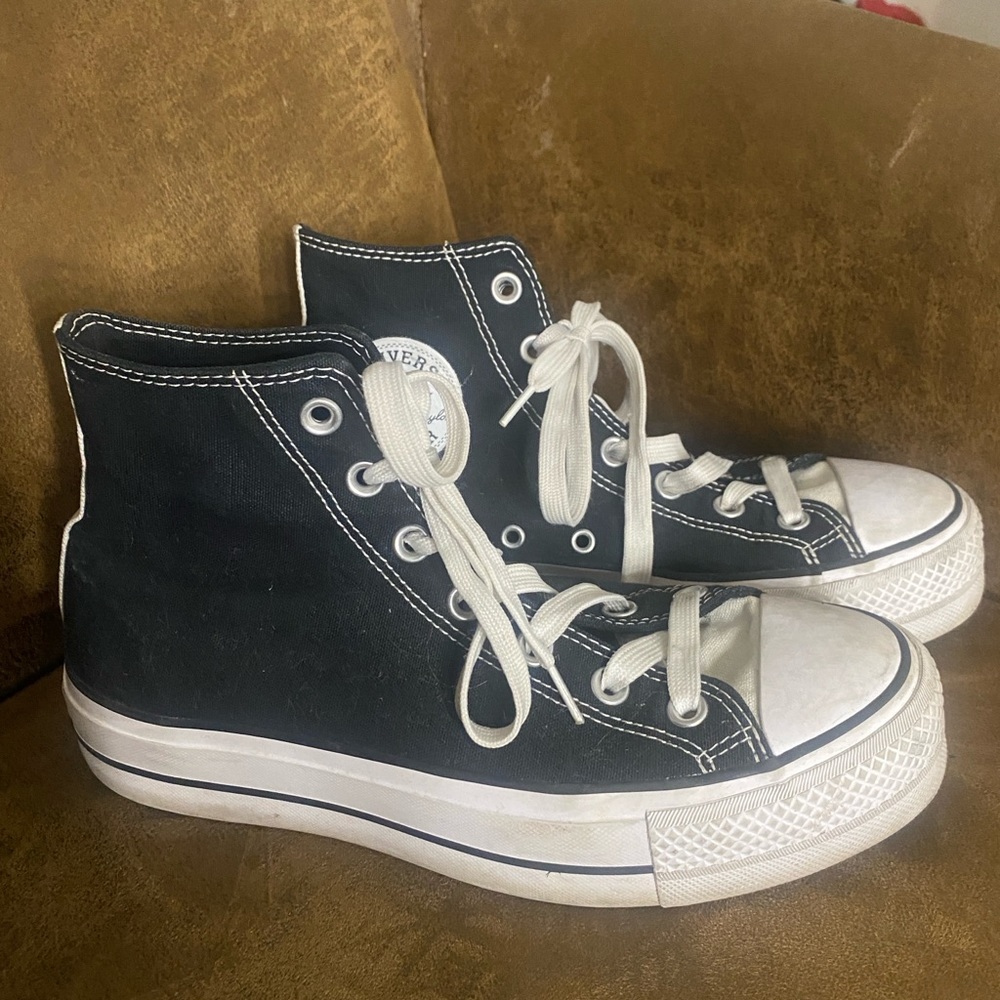 Black Platform Converse - image 2